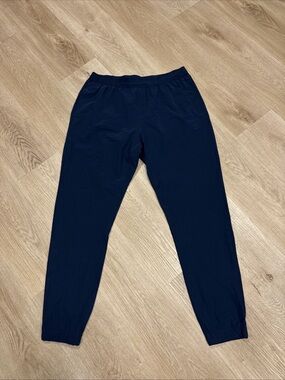 GYMSHARK Men’s Studio Joggers Sz XL Blue Slim Fit Tapered GUC